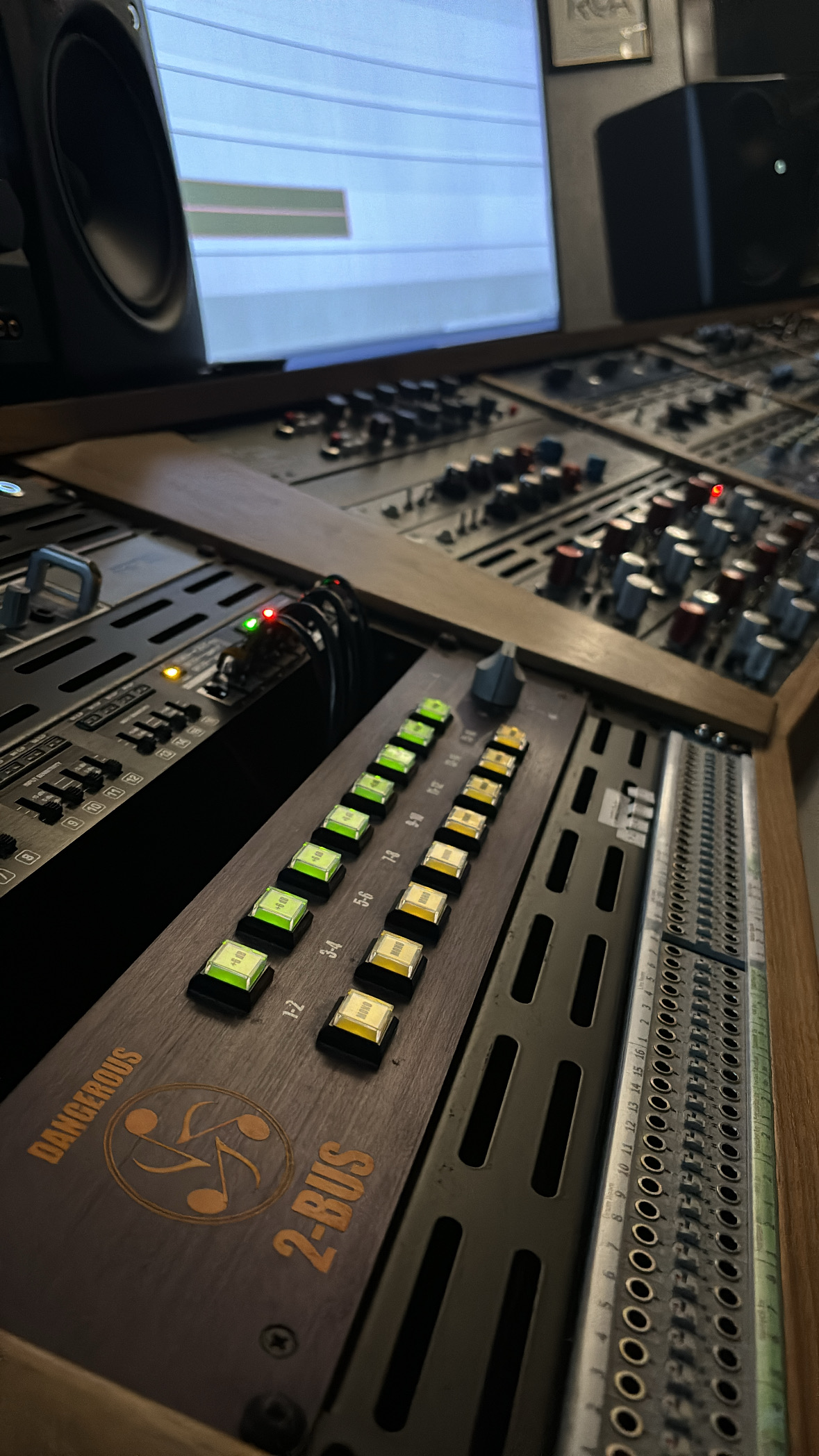Studio Mixing Board